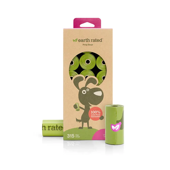 Earth Rated Poop Bags Lavender 21 Roll 315ct