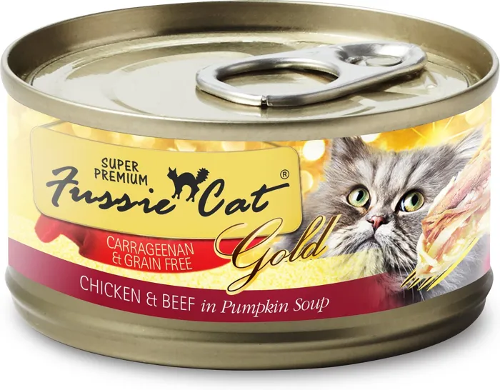 Fussie Cat Gold Chicken and Beef 2.82oz