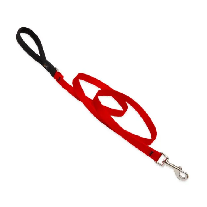 Lupine 1/2" Red 6' Leash