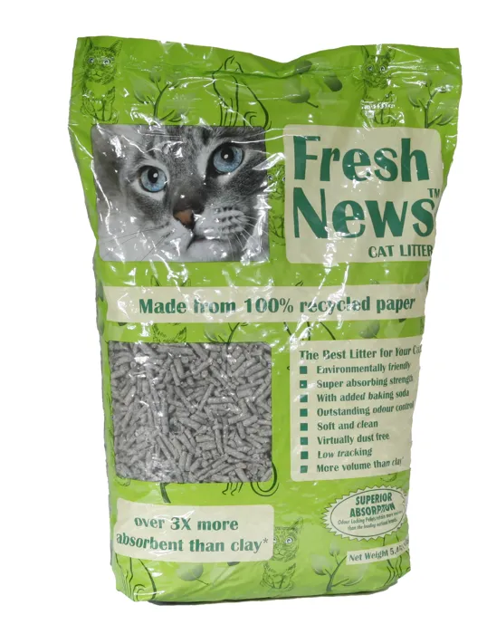 Fresh News Recycled Paper Cat Litter 25#