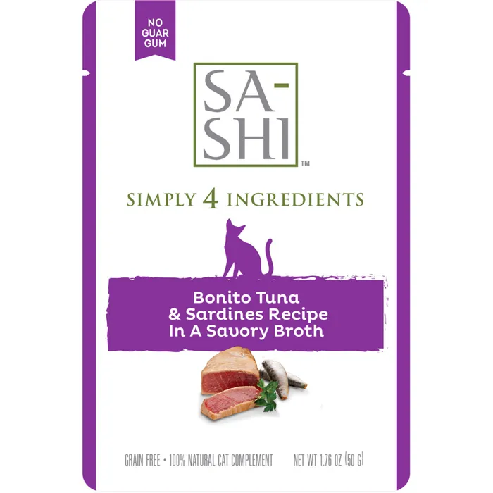 Sashi Cat Topper Tuna/Sardine 1.76oz