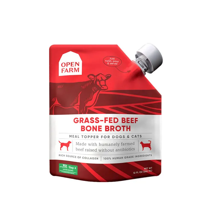 Open Farm Bone Broth Beef 12oz