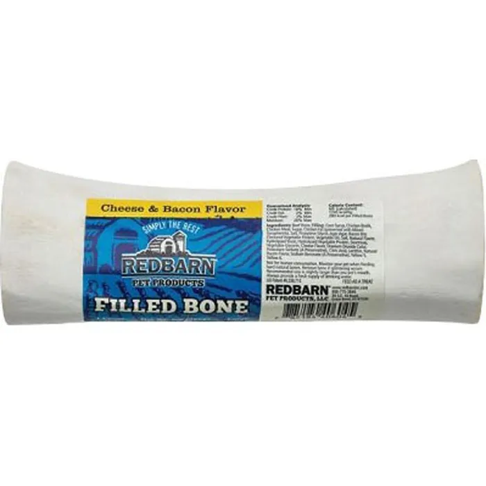 Red Barn Filled Bone Cheese & Bacon Lg