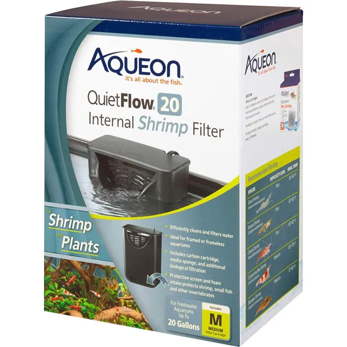 Aqueon Internal Shrimp Filter 20g