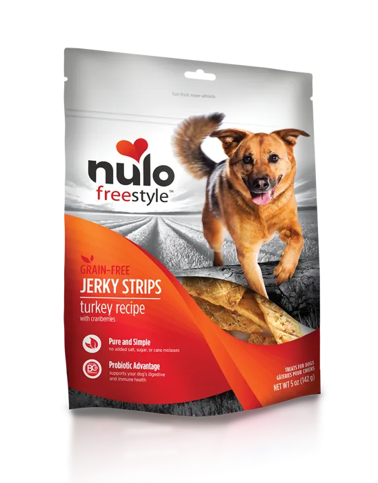 Nulo Dog Jerky Turkey/Cranberry 5oz