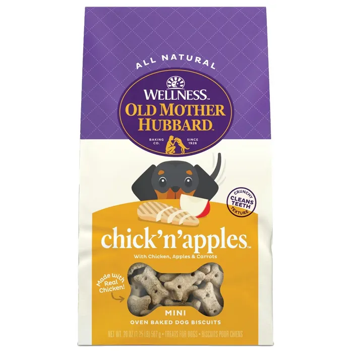 OMH Mini Chicken/Appple Biscuits 20oz