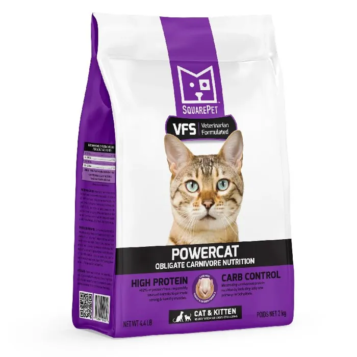 Squarepet Vfs Powercat Turkey & Chicken Feline 4.4lb
