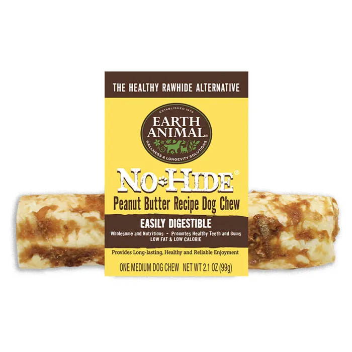 Earth Animal No Hide Peanut Butter 7" (each)