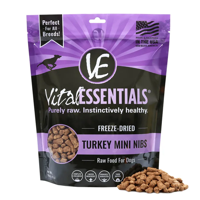 VE Dog FZD Turkey Nibs 16oz