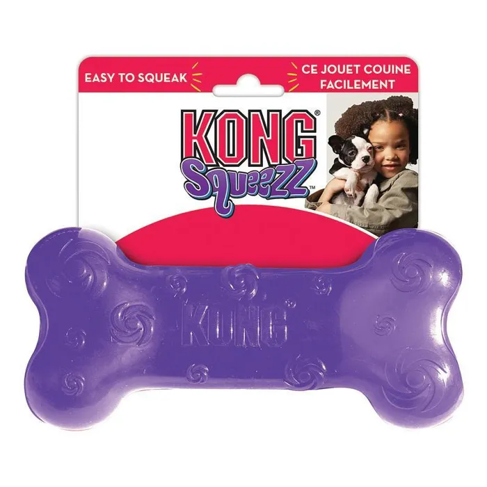 KONG SQUEEZZ BONE LG