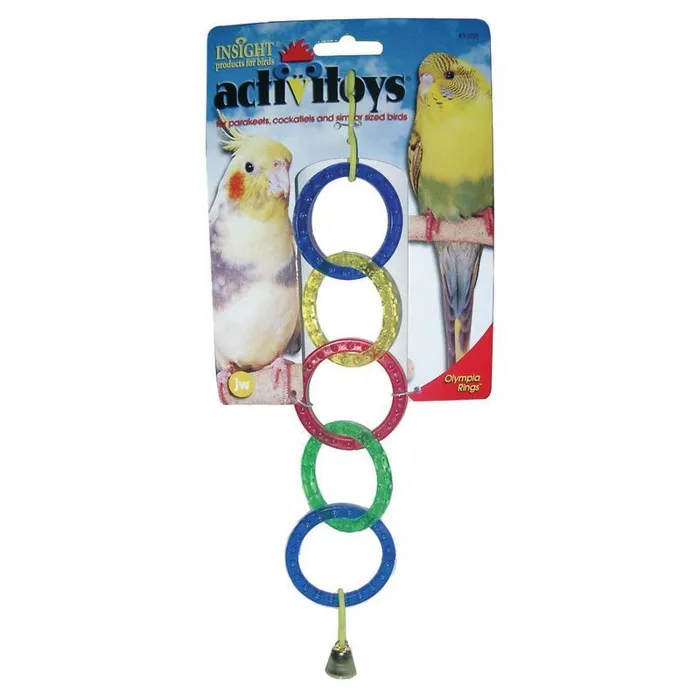 JW Insight Olympic Rings Bird Toy
