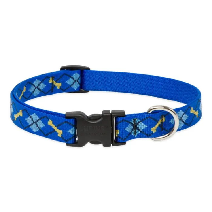 Lupine 3/4" Adj. Collar Dapper Dog 13-22" 