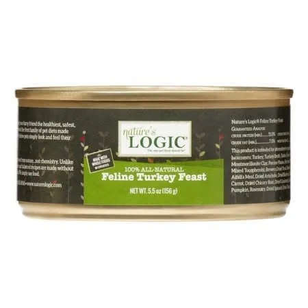 Nature's Logic Cat Turkey Feast 5.5oz