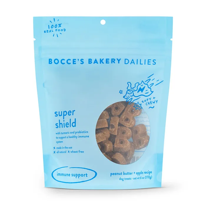 Bocce Bakery Dailies Soft & Chewy Super Shield 6oz Bag