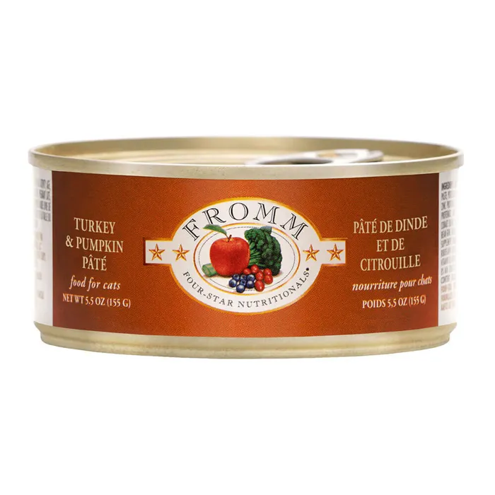 Fromm Cat 4 Star Turkey/Pumpkin 5.5oz