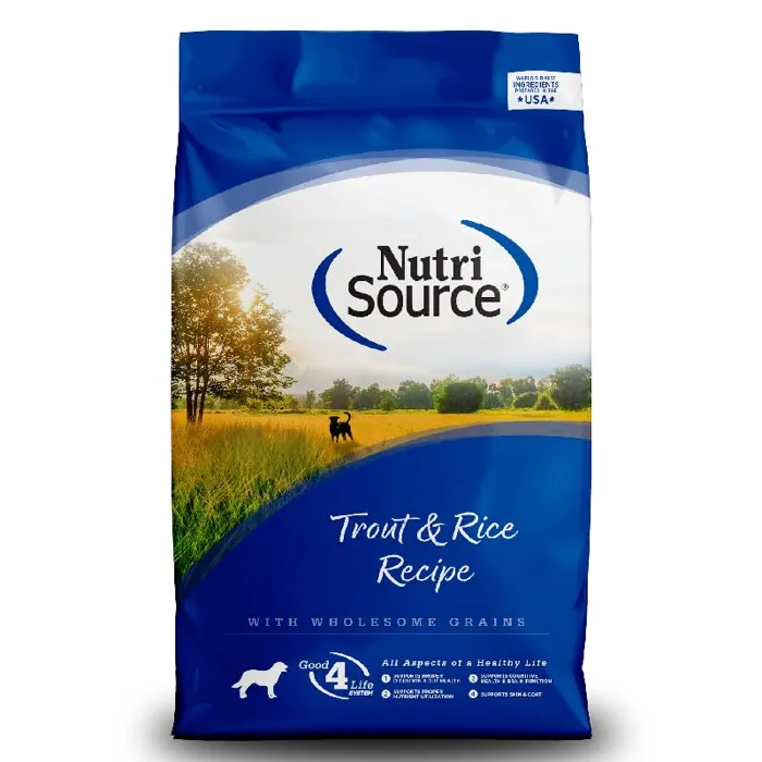 Nutrisource Dog Trout & Rice 26#