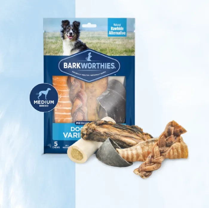 Barkworthies Medium Breed Variety Pack