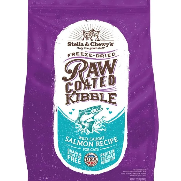 Stella & Chewy's Cat Raw Coated Salmon 5#