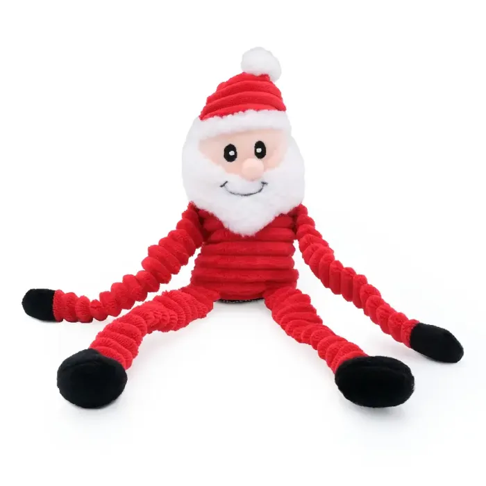 Zippy Paws Crinkle Santa Small