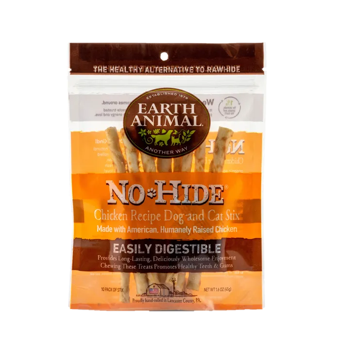 Earth Animal No Hide Chicken Small 10pk