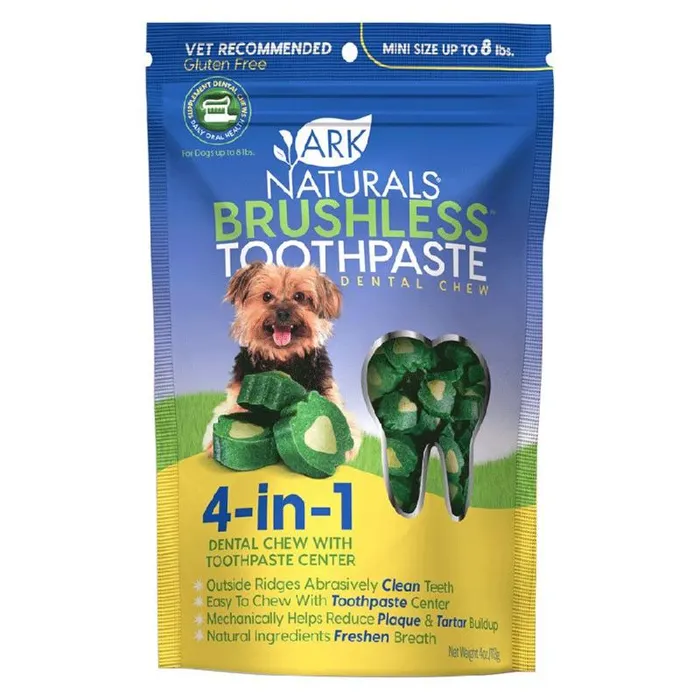 Ark Naturals Brushless Chews Mini 4-oz