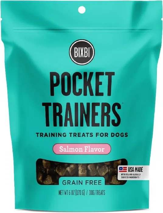 Bixbi Dog Pocket Trainers Salmon 6oz