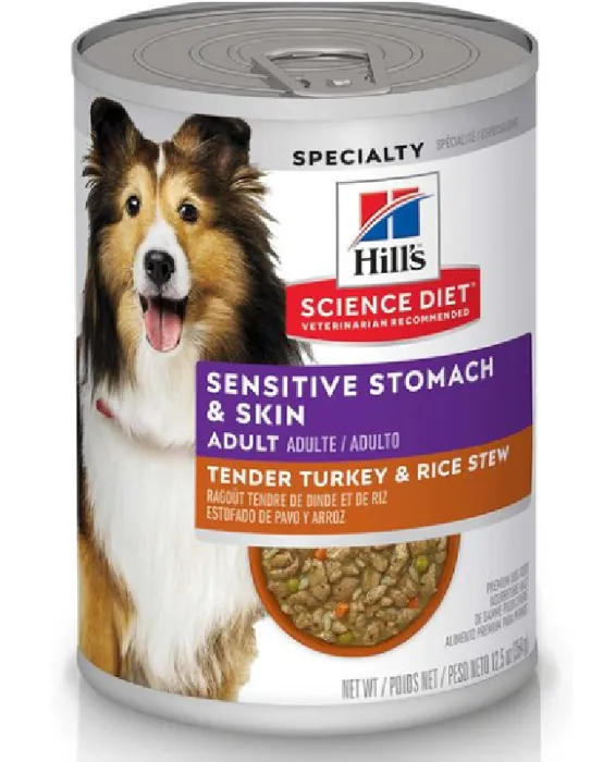 Science Diet Dog Sensitive Stomach Turkey 12.5oz