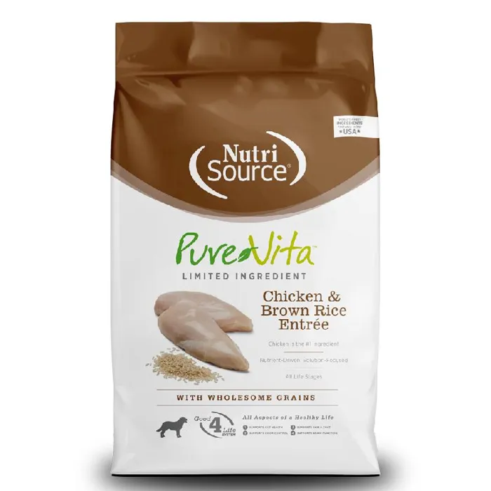 Pure Vita Chicken & Rice Dog 25 Lbs