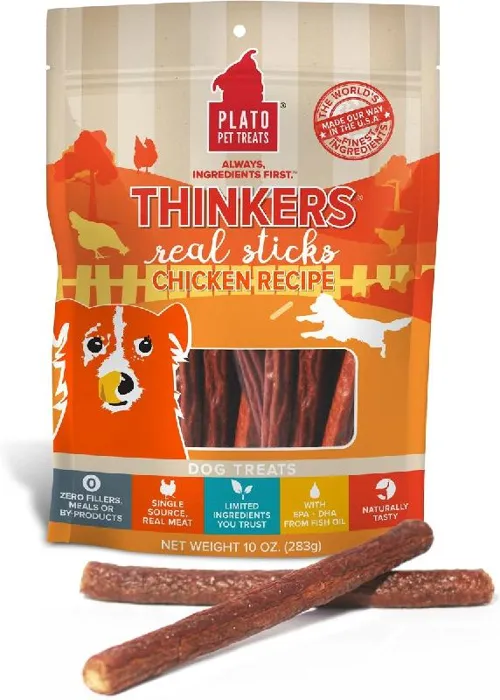 Plato Thinkers Chicken Sticks 10 oz