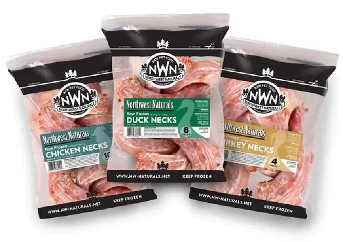 Northwest Naturals Frozen Duck Necks 1.25#