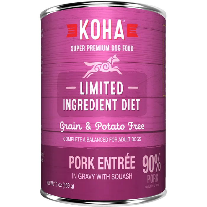 Koha Dog LID 90% Pork 13oz