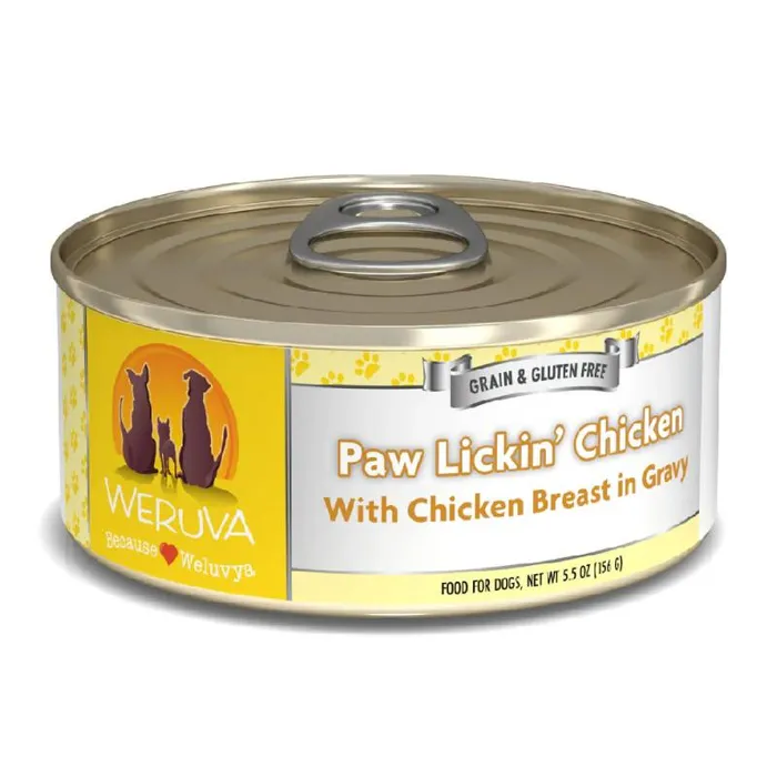 Weruva Dog Paw Lickin' Chicken 5.5oz
