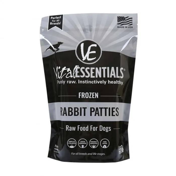Vital Essentials Frozen Rabbit Patties 6#