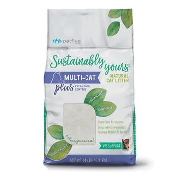 Sustainably Yours Small Grain Cat Litter 13#