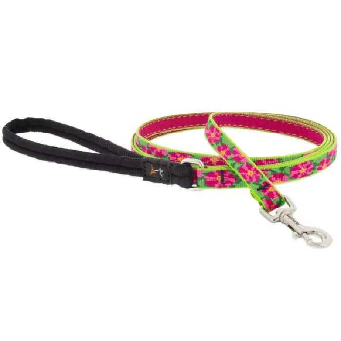 Lupine 1/2" Petunias 4' Leash