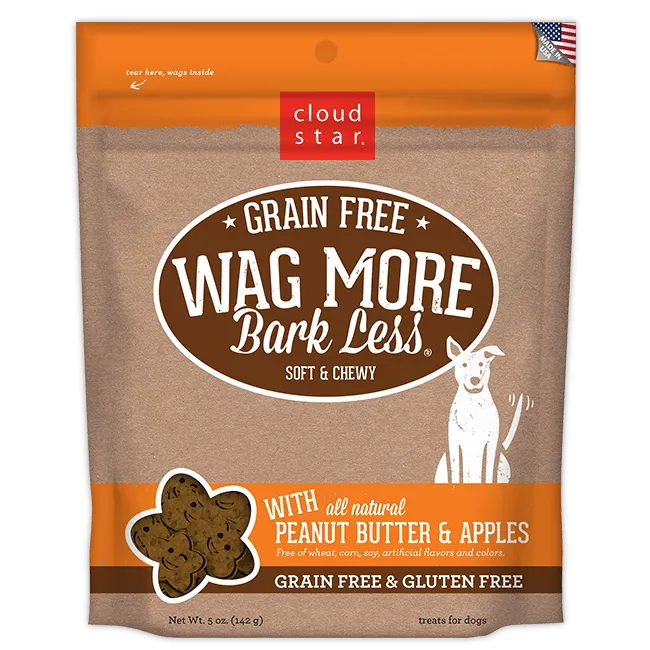 Wag More GF Soft&Chewy Pnut/Apl 5oz.