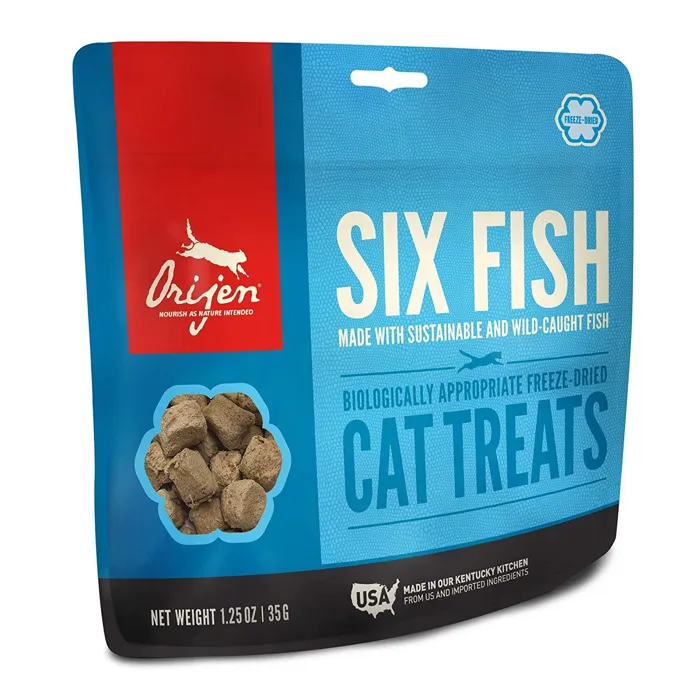 Orijen USA Cat Treat Six Fish 1.25 oz