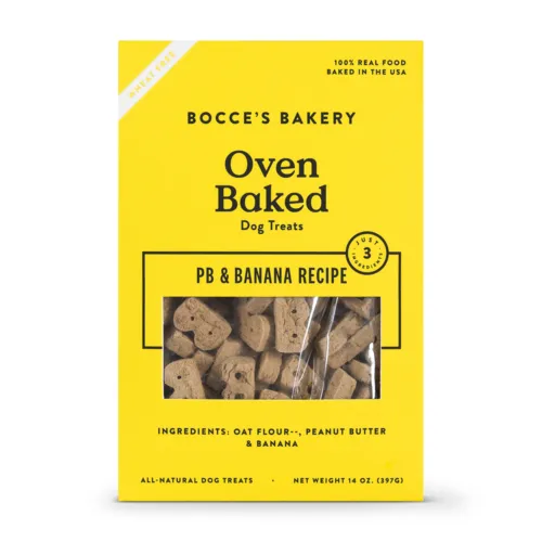Bocce's Dog Peanut Butter Banana 14oz.