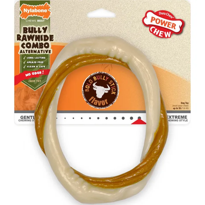 Nylabone Braided Bully Wolf