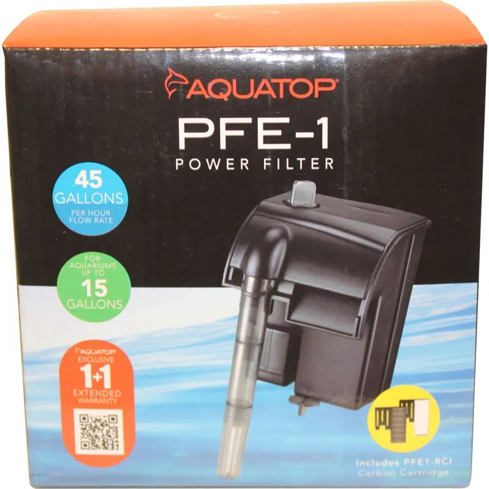 Aquatop Power Filter Mini PFE-1 8 Gallon