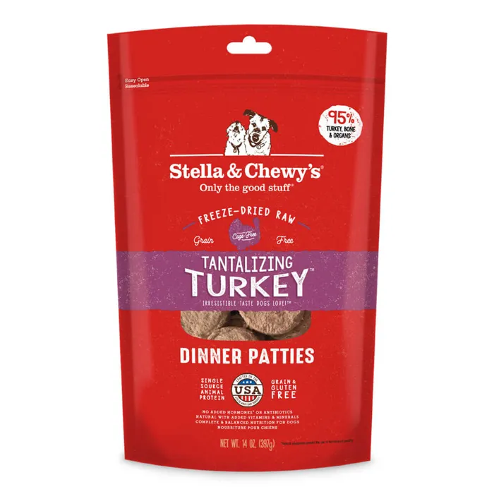 Stella & Chewy's FD Dog Turkey 14oz