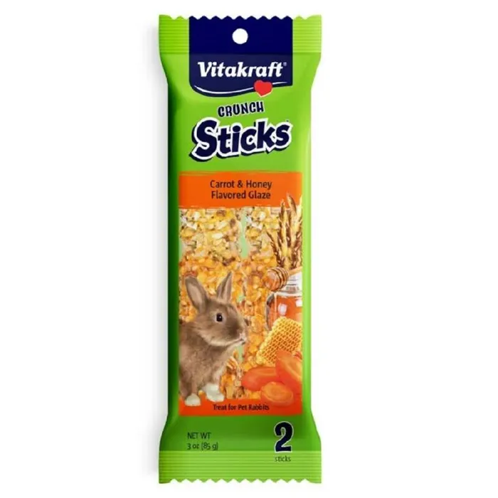 VK Crunch Sticks Rabbit  Carrot/Honey 3oz