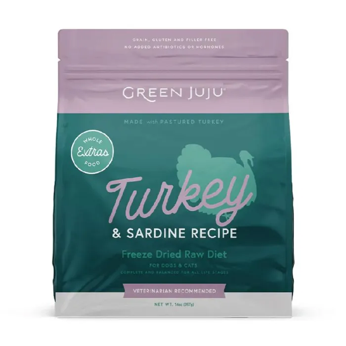 Green Juju FD Extras Turkey + Sardine 14oz