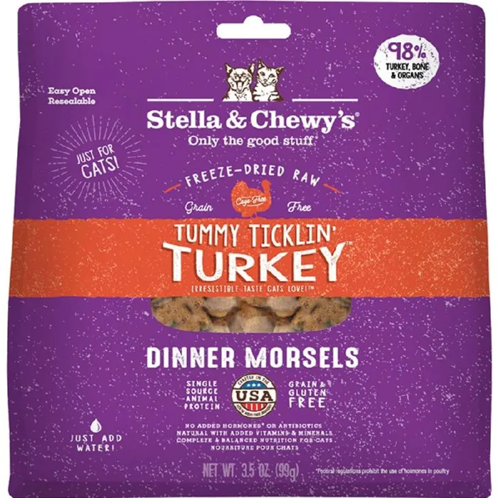 Stella & Chewy's Cat FD Turkey 3.5oz