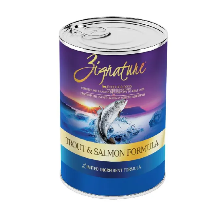 Zignature Trout/Salmon Dog Can 13oz