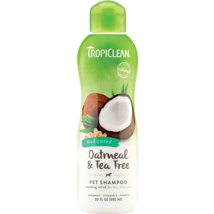 Tropiclean Oatmeal/Tea Tree Oil Shampoo 20oz