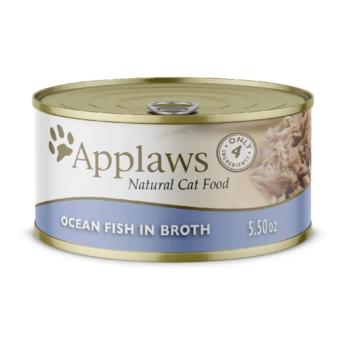 Applaws Cat Oceanfish In Broth 5.5oz