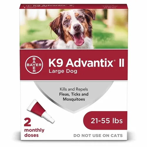 Bayer Advantix II Large Dog 21-55# 2pk