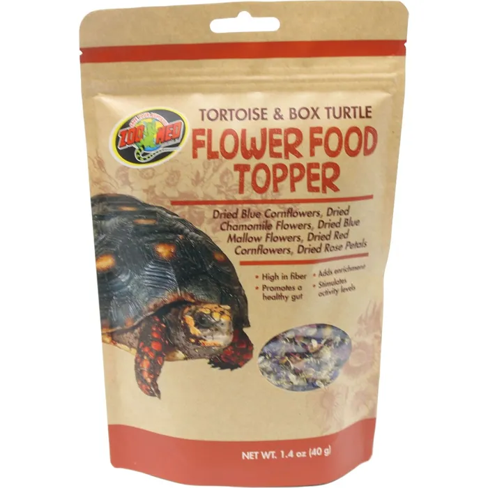 Zoo Med Tortoise Flower Food Topper 1.4z