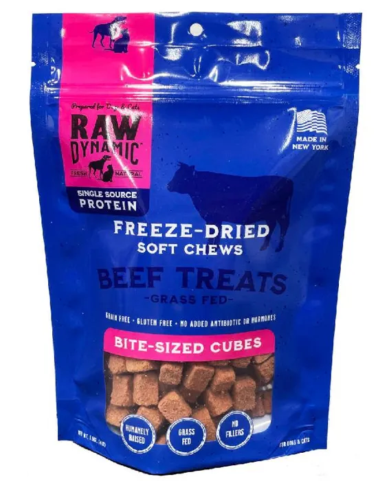 Raw Dynamic Dog/Cat FD Treat Beef 1.5oz